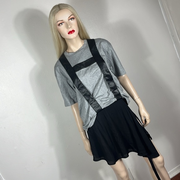 Comme des Garçons Gray and Black Top - Picture 3 of 11